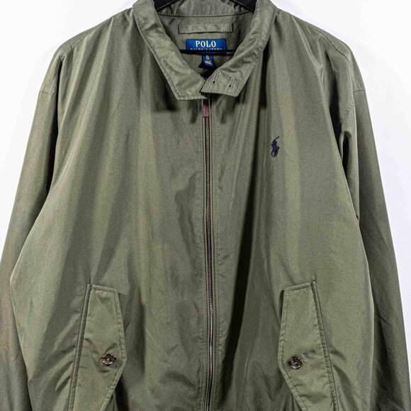 Polo Ralph Lauren Pony Bomber Jacket Windbreaker XL Y2K Preppy Streetwear - Picture 2 of 8